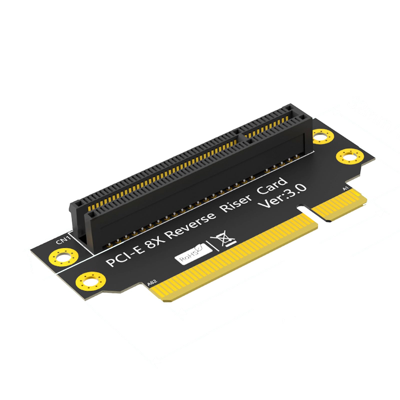 Amazon.co.jp: PCIE 1X 8X 16X ライザーカード 90 度アダプタカード